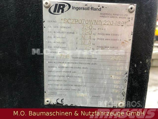 Ingersoll Rand Kompressor / 7 bar / 750 Kg Outros componentes
