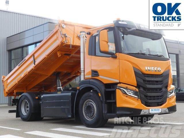 Iveco S-Way AD190S40/P CNG 4x2 Meiller AHK Intarder Camiões basculantes