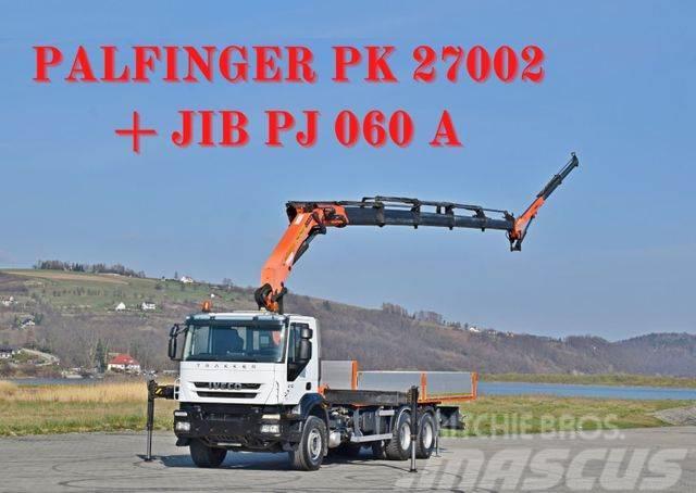 Iveco TRAKKER 410* PK 27002 + JIB PJ060A + FUNK * 6x4 Camiões grua