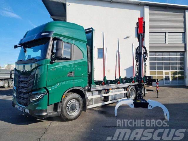 Iveco X-Way AS300X57 Z/P HR ON+ 6x4 (6x6 Hi Traction) Camiões de transporte de troncos