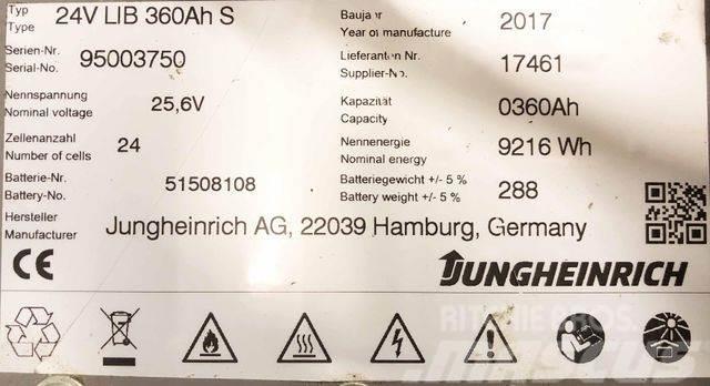 Jungheinrich ERD 220 - 1660MM HUB - 2000KG -INITIAL. -LITHIUM Preparadoras de encomendas de alta elevação