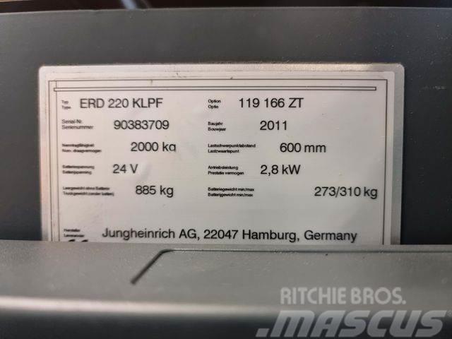 Jungheinrich ERD 220 - 1660MM HUB - 2000KG - INITIAL Preparadoras de encomendas de alta elevação