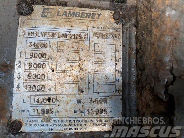 Lamberet freezer vin 179 Semi Reboques Isotérmicos
