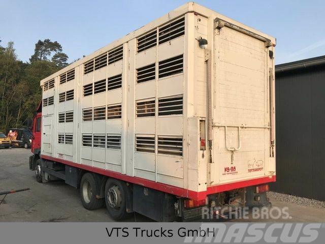 MAN FE 360 4.Stock KABA Viehtransporter Camiões de transporte de animais