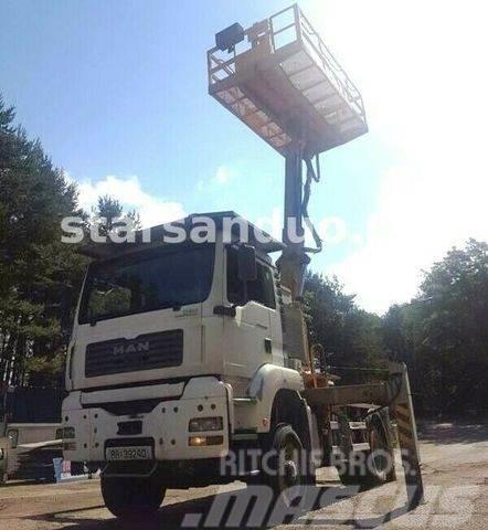 MAN TGA 18.310 4x4 AMV Platform 360 1000kg Plataformas aéreas montadas em camião