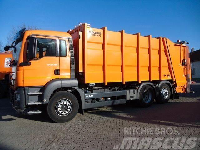 MAN TGS 26.320 6x2-4 BL / Zöller Medium XL 22 Camiões de lixo