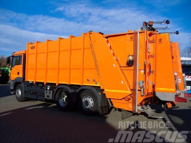 MAN TGS 26.320 6x2-4 BL / Zöller Medium XL 22 Camiões de lixo
