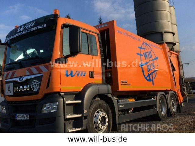 MAN TGS 28.360 EURO 6 FAUN 524 (MIETE möglich) Camiões de lixo