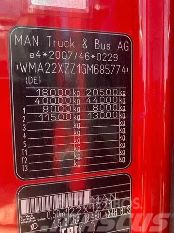 MAN TGX 18.480 manual, HYDRODRIVE E6+VS MONT vin774 Camiões basculantes