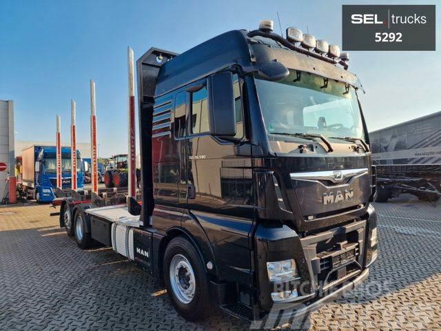 MAN TGX 26.500 6X2-4 LL/ZF Intarder/Lift-Lenkachse Camiões de transporte de troncos