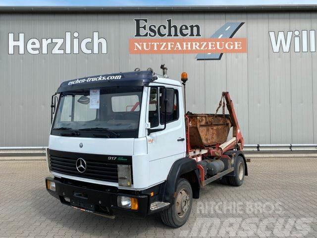 Mercedes-Benz 917 | Meier Ratio Teleabsetzer*AHK*Blatt*Manuell Camiões caixa desmontável com elevador de cabo