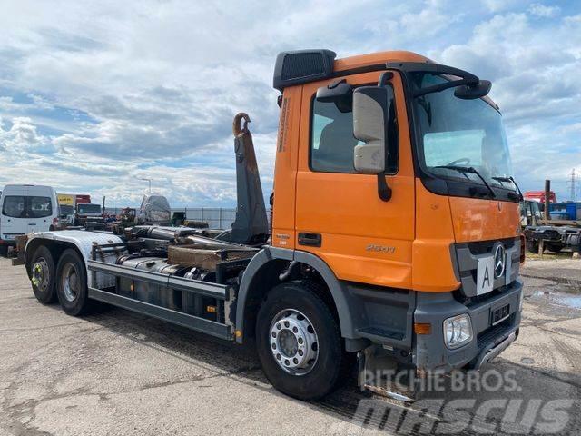 Mercedes-Benz ACTROS 2541 L for containers EURO 5 vin 036 Camiões Ampliroll