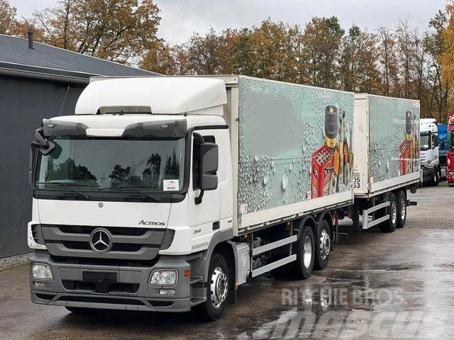 Mercedes-Benz Actros 2541 L 6x2 und Boese BTA 7.3 LBW Camiões de entrega de bebidas