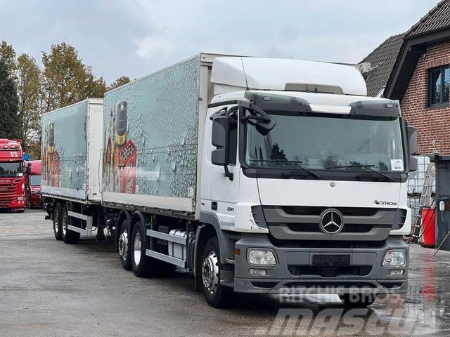 Mercedes-Benz Actros 2541 L 6x2 und Boese BTA 7.3 LBW Camiões de entrega de bebidas