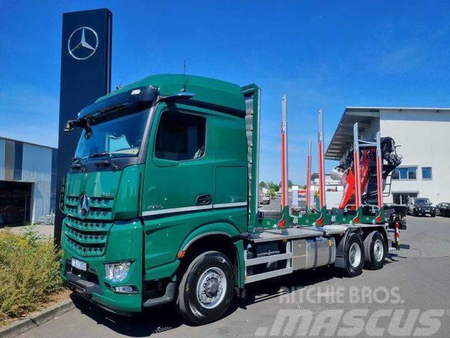 Mercedes-Benz Arocs 2751 L 6x2 (6x4) HAD + Kran: Epsilon M12Z Camiões de transporte de troncos