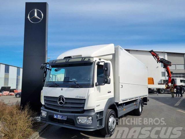 Mercedes-Benz Atego 1630 L 4x2 Schwenkwand LBW 2x AHK Klima Camiões de entrega de bebidas