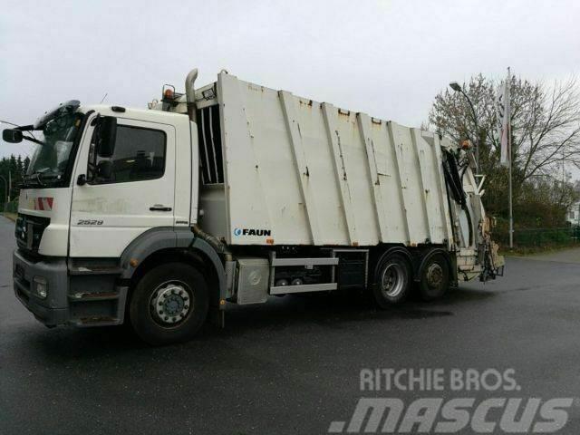 Mercedes-Benz Axor II 2529 6x2 FAUN Powerpress EURO 5 Camiões de lixo