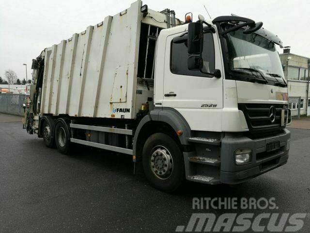 Mercedes-Benz Axor II 2529 6x2 FAUN Powerpress EURO 5 Camiões de lixo