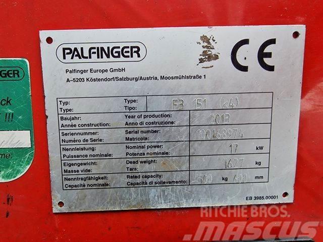 Palfinger F3 151 (k4) / Mitnahmestapler Empilhadores - Outros