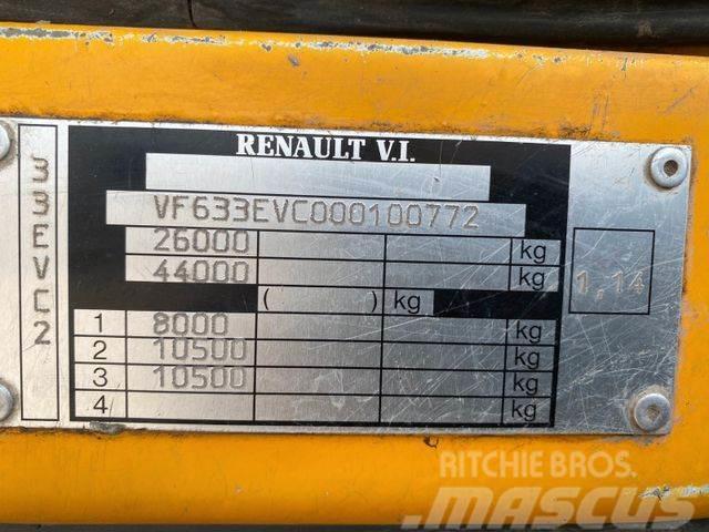 Renault KERAX 420.34 DCi threesided kipper 6x6, 13m3 772 Camiões basculantes
