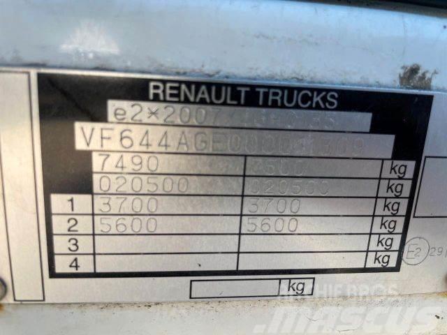 Renault MIDLUM 220 DXI manual, EURO 5 vin 309 Caixa fechada
