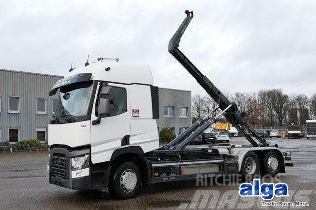 Renault T 430 Confort 6x2, Meiller RS 21.67,Standheizung Camiões Ampliroll