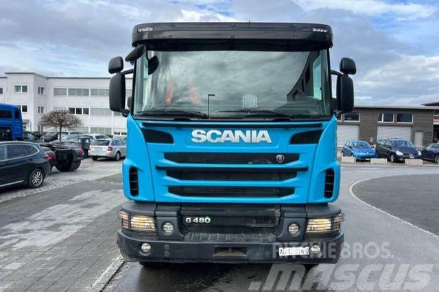 Scania G480 8x4 Abschieber Camiões basculantes