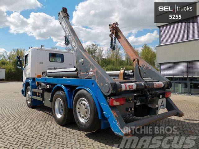 Scania P 380 LB6X2*4HSA / Absetzkipper / neue Batterien Camiões caixa desmontável com elevador de cabo