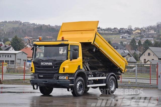 Scania P 410 Kipper 4,20m + BORDMATIC / TOPZUSTAND Camiões basculantes