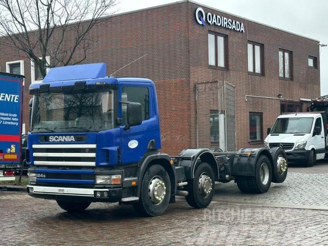 Scania P124 / 400 / 8x2 / Retarder / Lenkachse Camiões de chassis e cabine