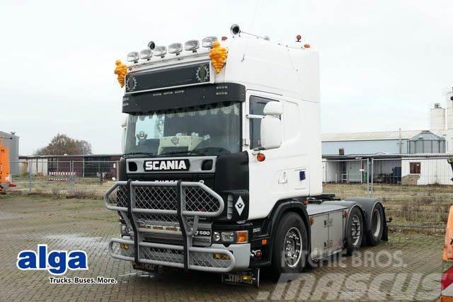 Scania R 164 6x2, V8, Hydraulik, ADR, Klima,Lampenbügel Tractores (camiões)