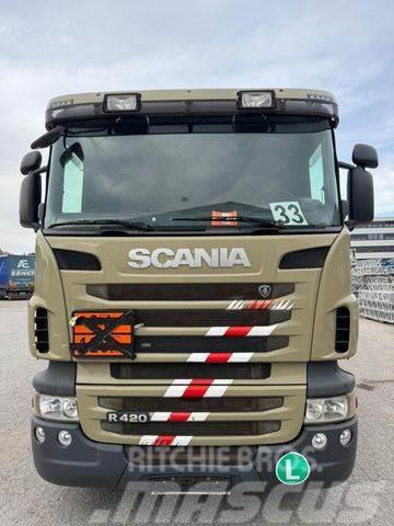 Scania R420 ADR 14000L BENZIN D HEIZ TANKWAGEN RETARDER Camiões-cisterna
