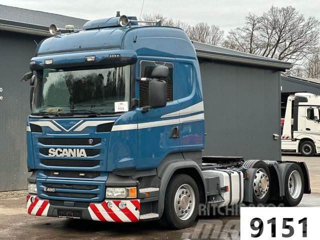 Scania R490 6x2 Lenk-/Lift Euro6 Schwerlast-SZM Tractores (camiões)