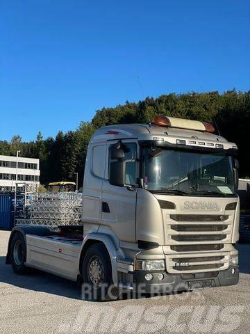 Scania R490 GROSSE ADR KIPPHYDRAULIK Tractores (camiões)