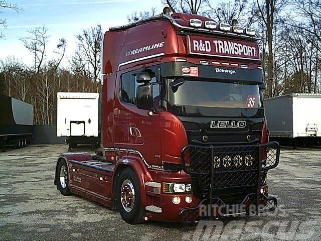 Scania R580 V8 TOPLINE-Streamline TOP, Show truck Tractores (camiões)