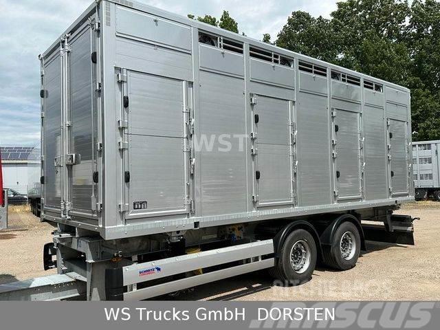 Schmitz Cargobull BDF Menke Einstock &quot;Neu Tandem Camiões de transporte de animais