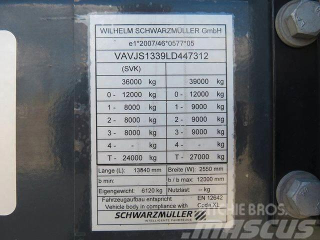 Schwarzmüller S 1*J-Serie*Standart*Lift Achse*XL Code* Semi Reboques Cortinas Laterais