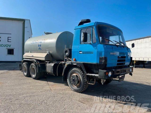 Tatra 815 6x6 stainless tank-drinking water 11m3,858 Camiões-cisterna