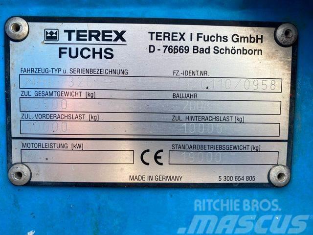 Terex Fuchs MHL 320 Umschlagbagger **BJ. 2008 * 7701H Escavadoras de rodas