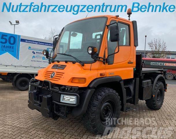 Unimog U 300 Kipper / Kommunal Ausstattung/ Hydraulik Camiões basculantes