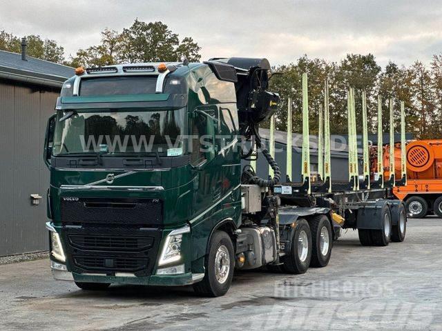 Volvo FH 550 Euro 6 6x4 + Doll H2H-21 Komplettzug Camiões de transporte de troncos