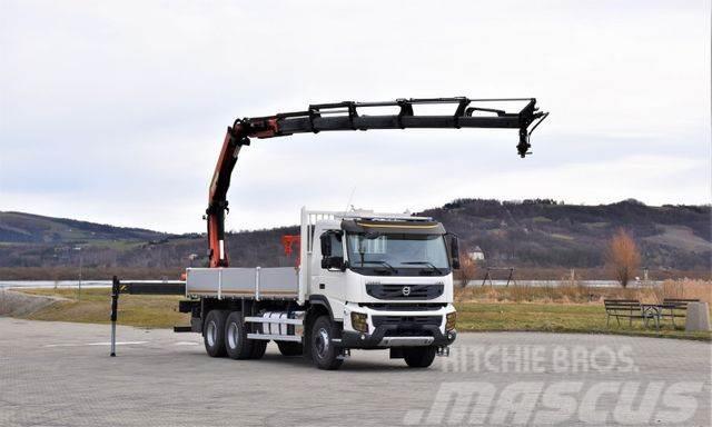 Volvo FMX 370 PRITSCHE 6,70m *PK 22002-EH+FUNK/6x4 Camiões grua