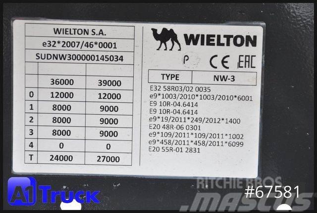 Wielton 55m³ Neu+Sofort, 2x Alu Kipper Kombitür Semi Reboques Basculantes