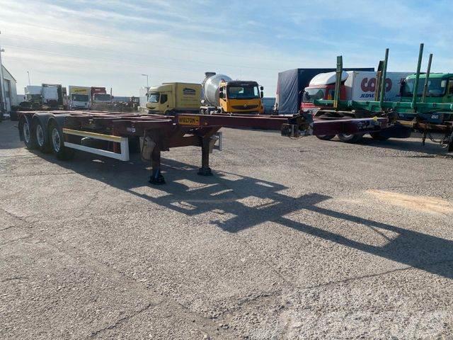 Wielton trailer for containers vin 948 Semi Reboques Articulados
