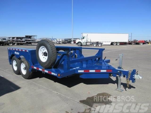 Air-Tow RENTAL 16 DROP DECK GROUND LOADING TRAILER Reboques Leves