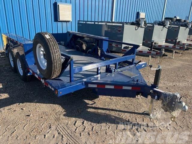 Air-Tow T16-14 FLATBED DROP DECK TRAILER Reboques Leves