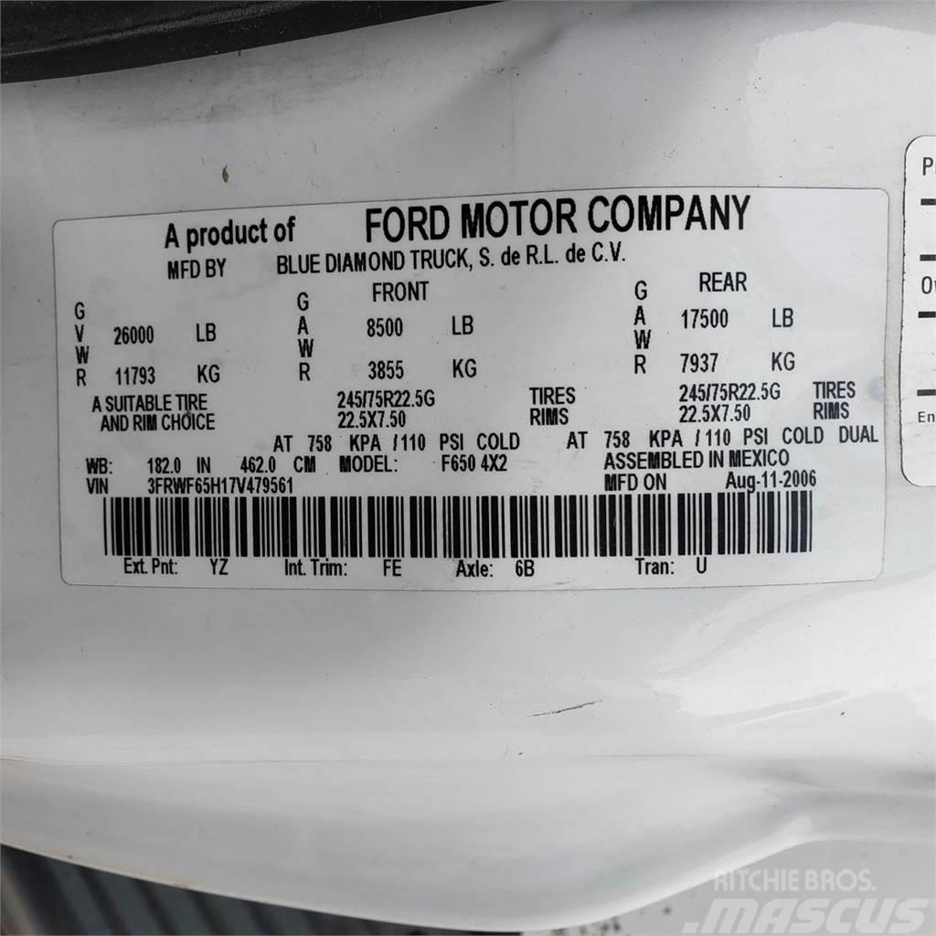 Ford F-650 Camiões Municipais / Uso Geral