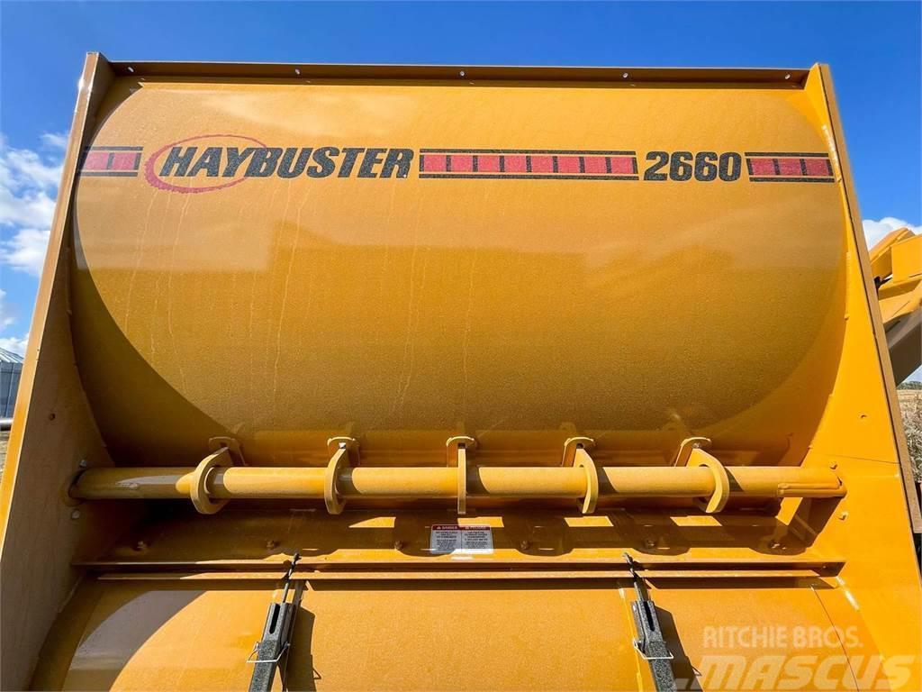 Haybuster 2660 Cortadores, moinhos e desenroladores de fardos
