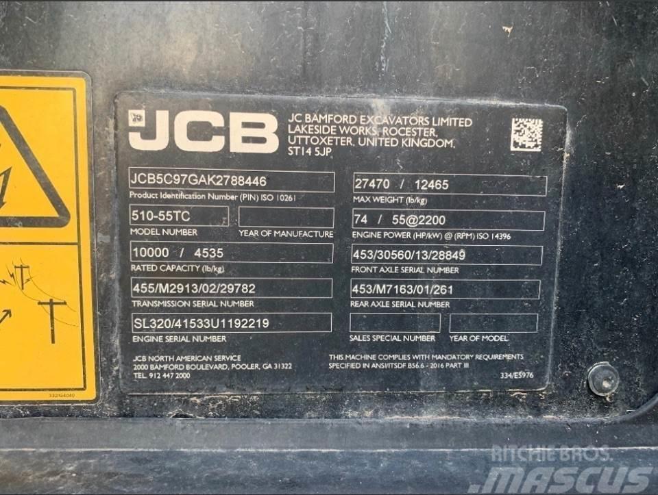 JCB 510-55TC Manipuladores telescópicos