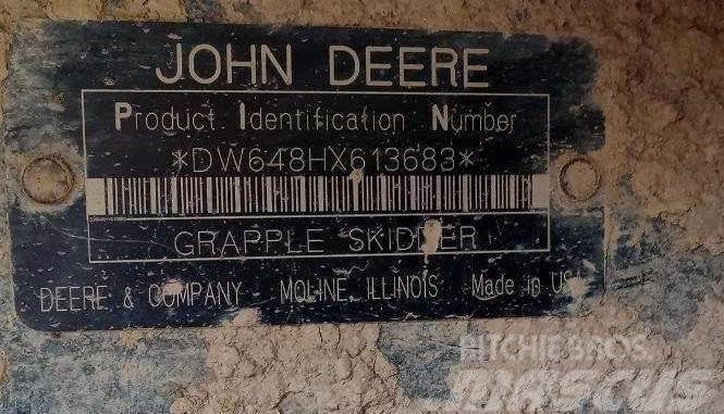 John Deere 648H Rechegadores